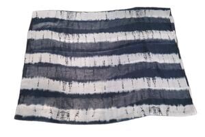 Bass Blue & White Lightweight Striped Infinity Scarf Women’s Accessory